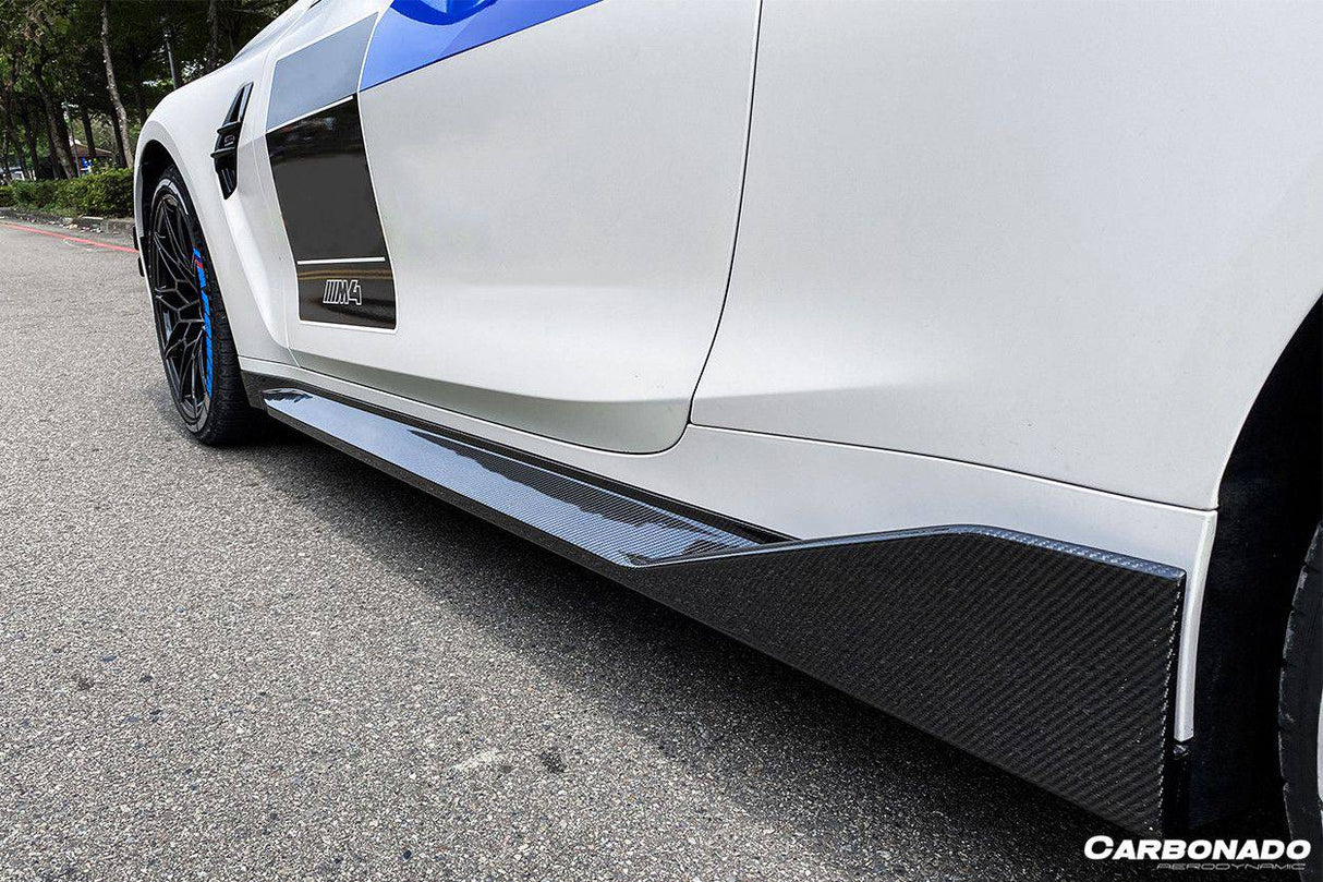 2021-UP BMW M4 G82  G83 MP Style Carbon Fiber Side Skirts