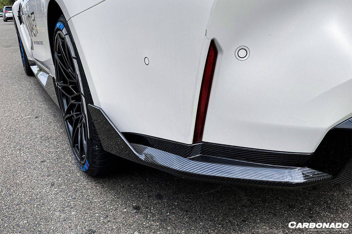 2021-UP BMW M4 G82 G83 MP Style Carbon Fiber Rear Caps
