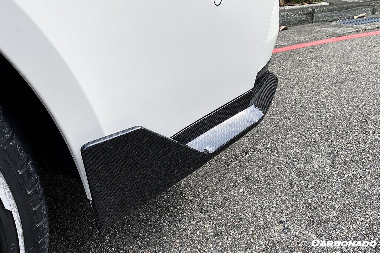 2021-UP BMW M4 G82  G83 MP Style Carbon Fiber Qual Rear Lip with Caps