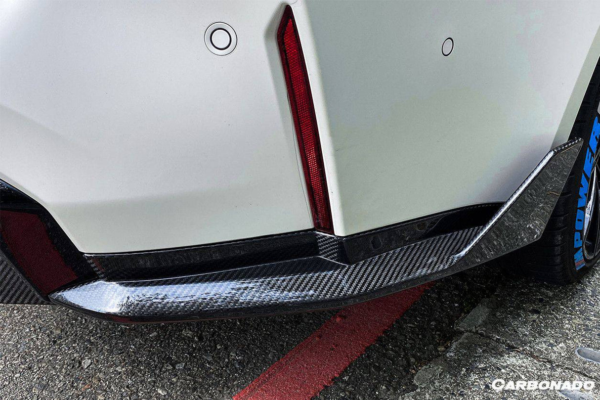 2021-UP BMW M4 G82 G83 MP Style Carbon Fiber Rear Caps