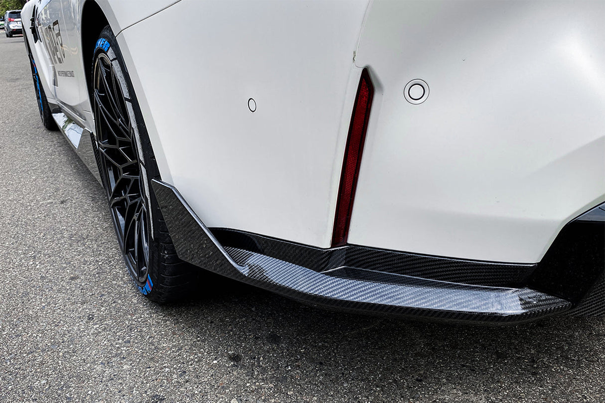 2021-UP BMW M4 G82 G83 MP Style Carbon Fiber Rear Caps