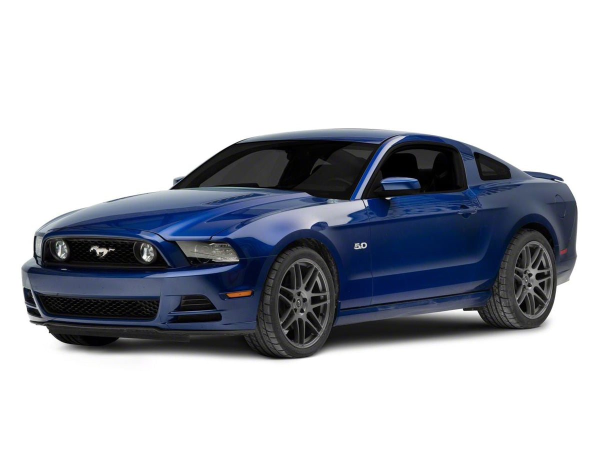 OPR Fog Light Delete Panel; Driver Side (13-14 Mustang GT, V6)