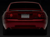 OPR Tail Light; Chrome Housing; Red/Clear Lens; Driver Side (99-04 Mustang, Excluding 99-01 Cobra)