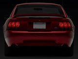 OPR Tail Light; Chrome Housing; Red/Clear Lens; Driver Side (99-04 Mustang, Excluding 99-01 Cobra)