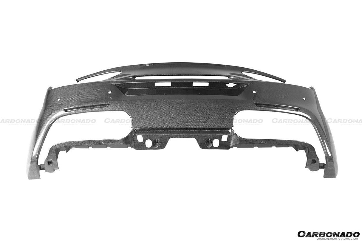 2015-2020 Ferrari 488 GTB Spider OE Style Carbon Fiber Rear Bumper