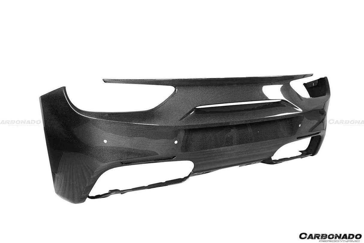 2015-2020 Ferrari 488 GTB Spider OE Style Carbon Fiber Rear Bumper