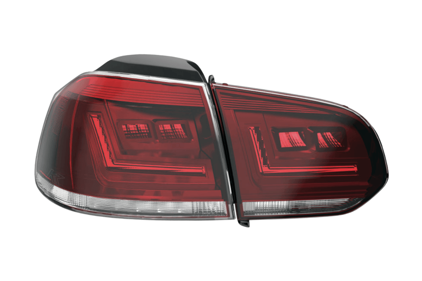 OSRAM LEDriving® VW Golf 6 VI LED taillights Black Edition (2008-2014) - K2 Industries