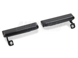 OPR Outer Door Handle Restoration Kit; Black (79-93 Mustang)