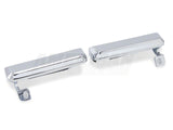 OPR Outer Door Handle Restoration Kit; Chrome (79-93 Mustang)