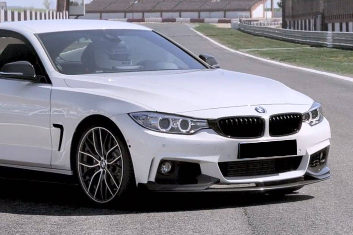 2013-2020 BMW 4 Series F32 F33 MP Style Carbon Fiber Front Lip (For M-Tech Only )