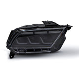 2010-2014 S197 Ford Mustang S650 Style LED Headlights W/ Amber Sequential Turn Signal (Pair)