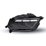 2010-2014 S197 Ford Mustang S650 Style LED Headlights W/ Amber Sequential Turn Signal (Pair)