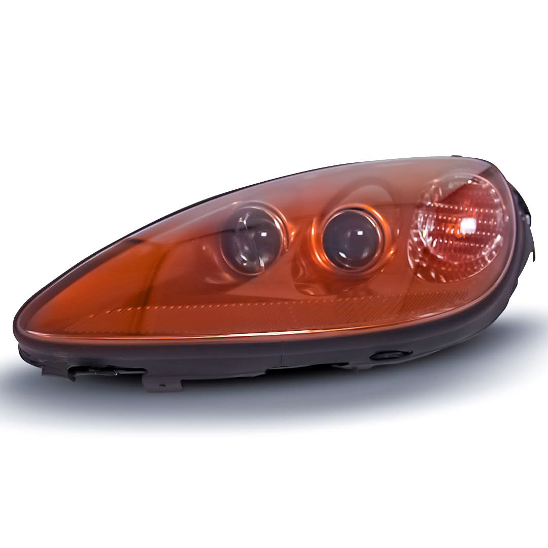 2005-2013 Corvette C6 Type-OE Style Painted Housing Headlights Pair