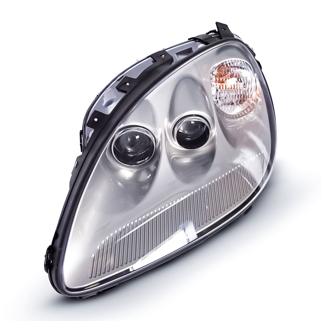 2005-2013 Corvette C6 Type-OE Style Painted Housing Headlights Pair