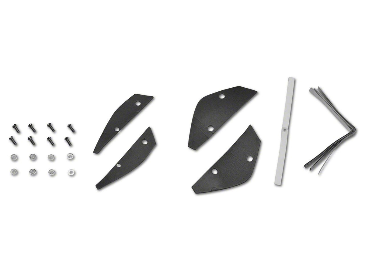 SpeedForm GT/CS Style Rear Spoiler; Pre-Painted; Black (10-14 Mustang)