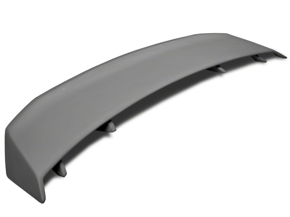 SpeedForm GT/CS Style Rear Spoiler; Pre-Painted; Black (10-14 Mustang)