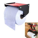 Van Mountable Blue Roll Paper Towel Holder Dispenser Stop Brake Office Cleaning