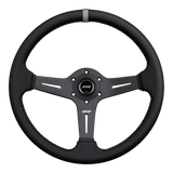 Carbon Fiber Perforated Leather Race Wheel