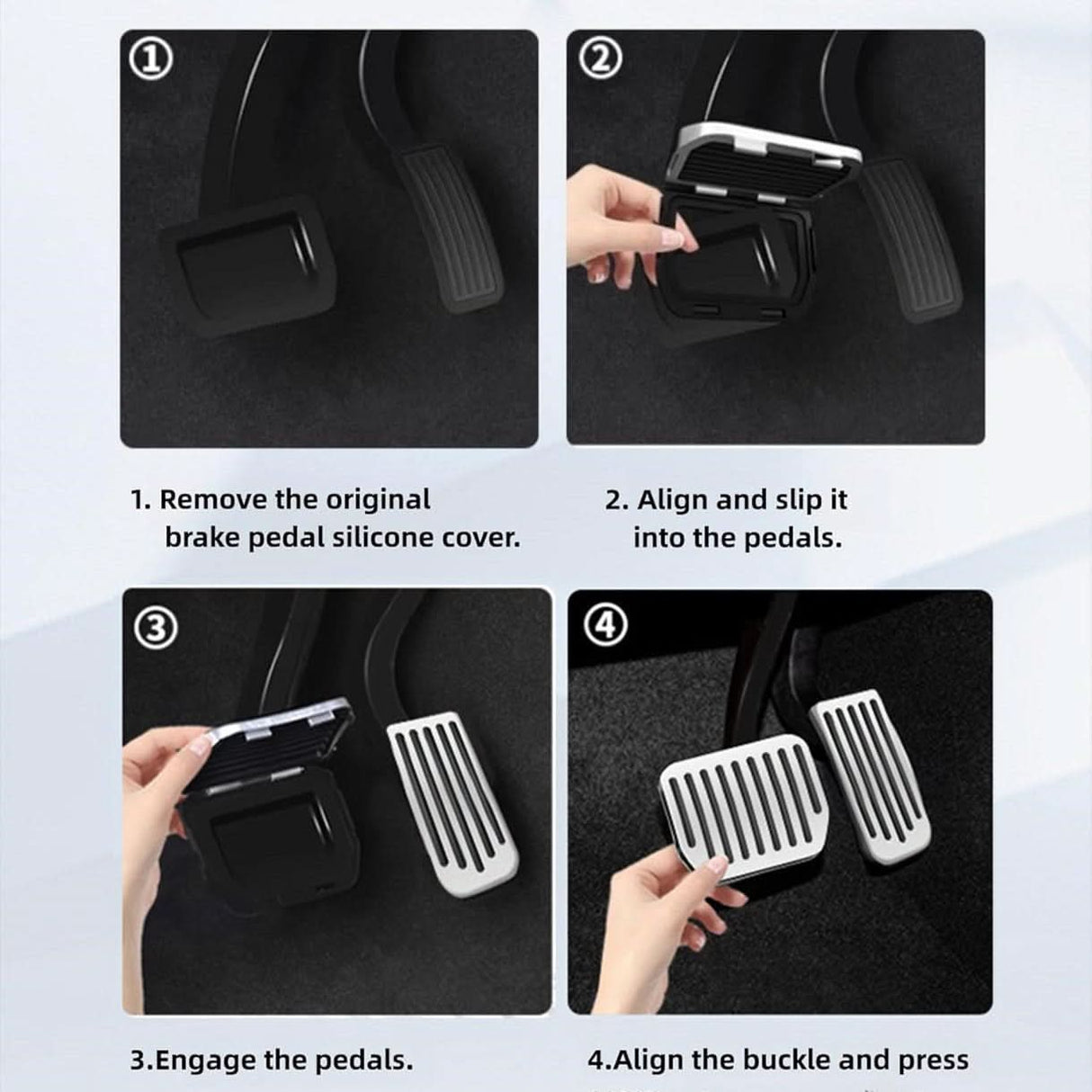 TESERY Performance Brake Pedal Cover for Model 3 / Y