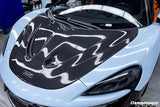 2018-2021 McLaren P1 Style Carbon Fiber Hood Carbonado (p1) Fits:  540C,  570S,  600LT, 570gt