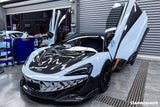 2018-2021 McLaren P1 Style Carbon Fiber Hood Carbonado (p1) Fits:  540C,  570S,  600LT, 570gt