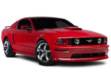 SEC10 Grille Pillar Blackout; Matte Black (05-09 Mustang GT)