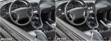SpeedForm Modern Billet Interior Complete Kit; Polished (94-04 Mustang)