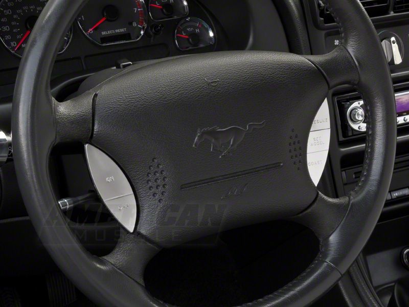 SpeedForm Modern Billet Interior Starter Kit; Polished (94-04 Mustang)