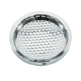Polished Billet 4" Inch Turbo Inlet Guard Velocity Stack Adapter Bellmouth Intake Hex