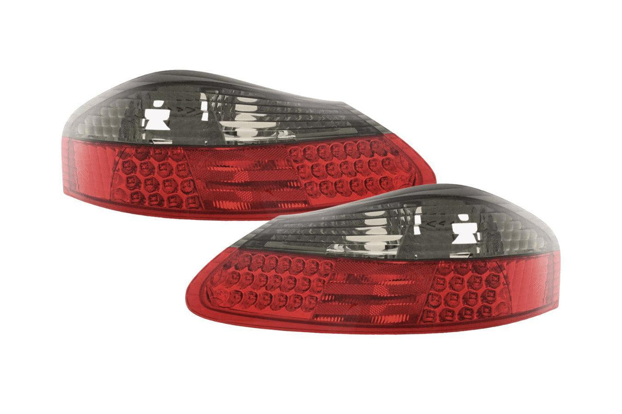 Porsche Boxster (986) Red/Smoke LED Taillights (1996-2004) - K2 Industries