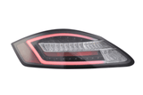 Porsche Boxster/Cayman (987) Black Clear LED Taillights(2004-2009) - K2 Industries