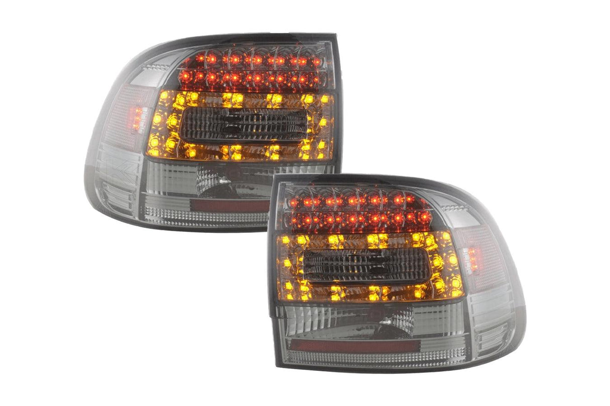 Porsche Cayenne (9PA) Clear/Smoked LED Taillights (2002-2006) - K2 Industries