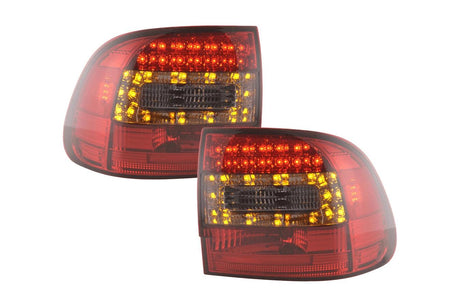 Porsche Cayenne Type (9PA) 955 Red Smoke LED Taillights(2002-2006) - K2 Industries