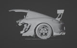 GT Wing – Porsche Cayman (981/718, 2012+)