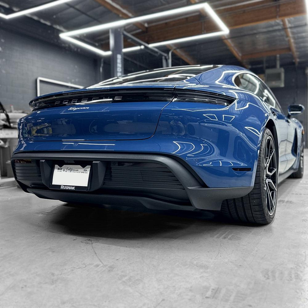 2019-2024 Porsche Taycan Rear Bumper Reflector Pre-cut Overlay