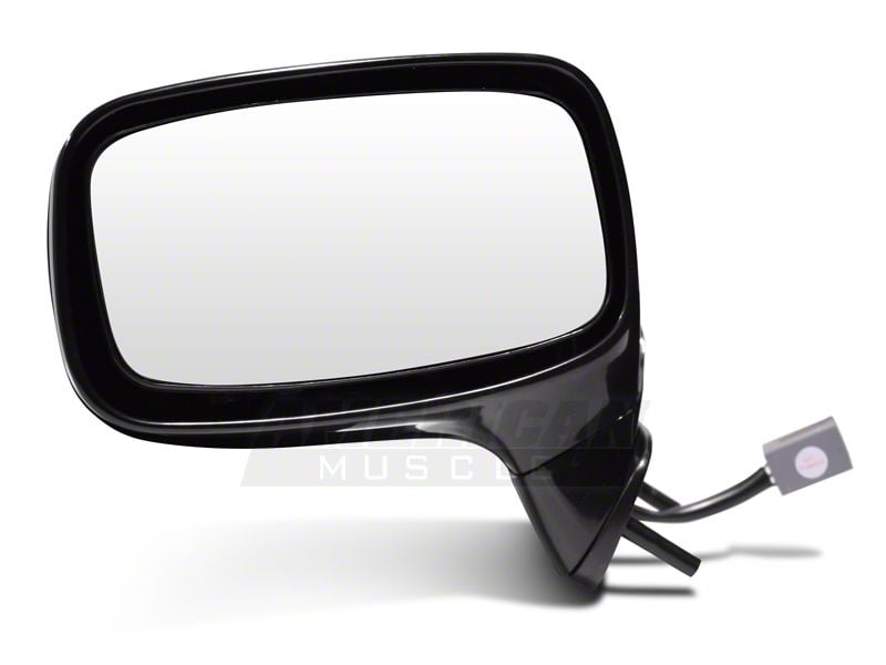 OPR Powered Mirror; Driver Side (87-93 Mustang Convertible)