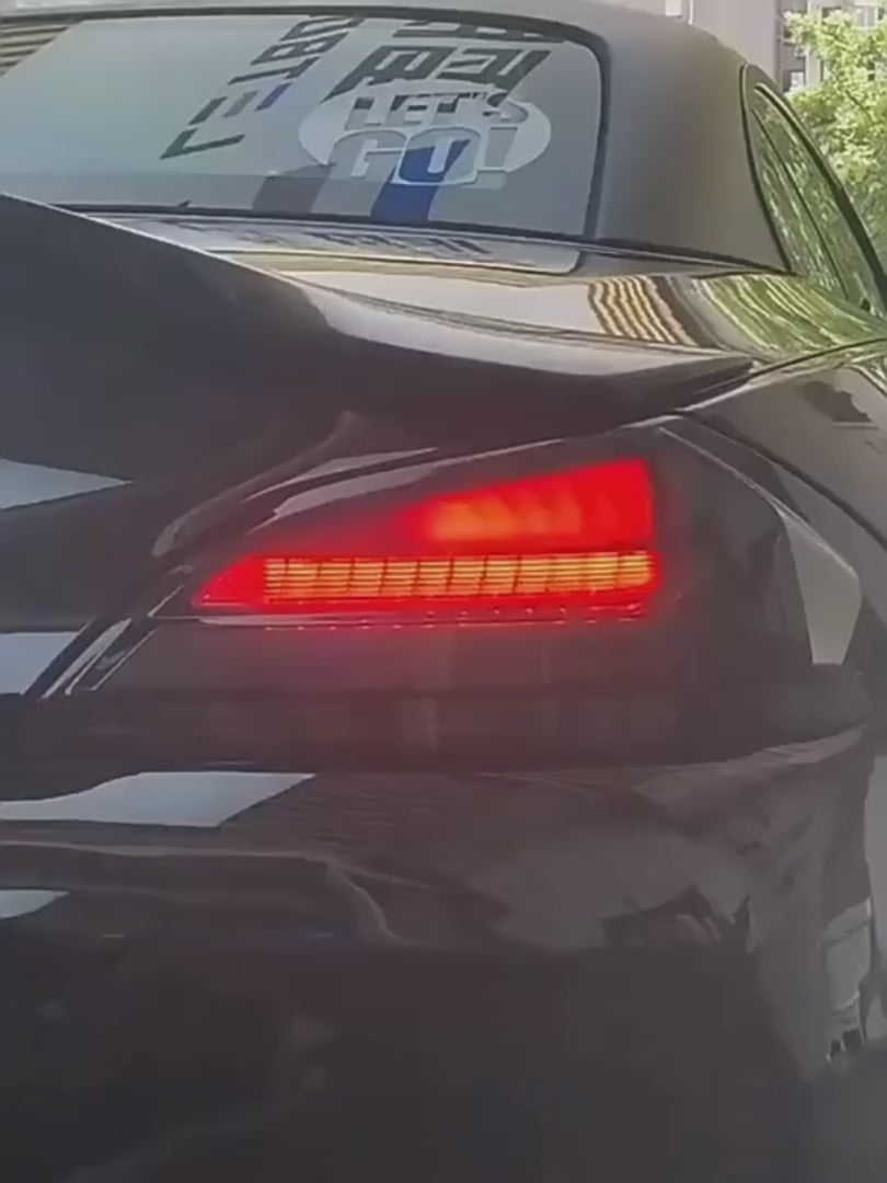 BMW Z4 E89 Clear and Clear/Red LED Tail Lights Upgrade (2008-2016)