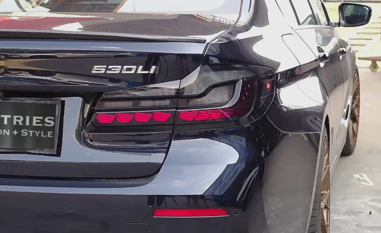 BMW 5-Series G30 G38 LED Flow Lights Taillights (2018-2020)
