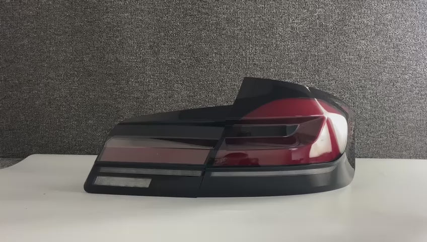 BMW 5-Series F10 F18 Clear (G30 Style) Tail Lights 2011-2017