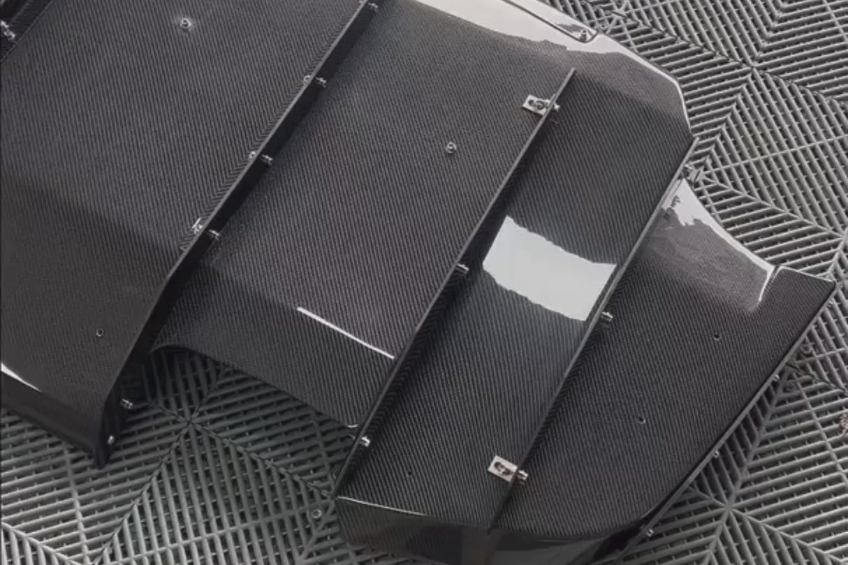BMW 3/4 Series M3/M4 F80/F82/F83 Carbon Fiber "MAXSTYLE" Style Protect Board (2014-2020)