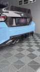 BMW 2 Series G87 M2 Carbon Fiber AD Diffuser 3pcs (2023+)