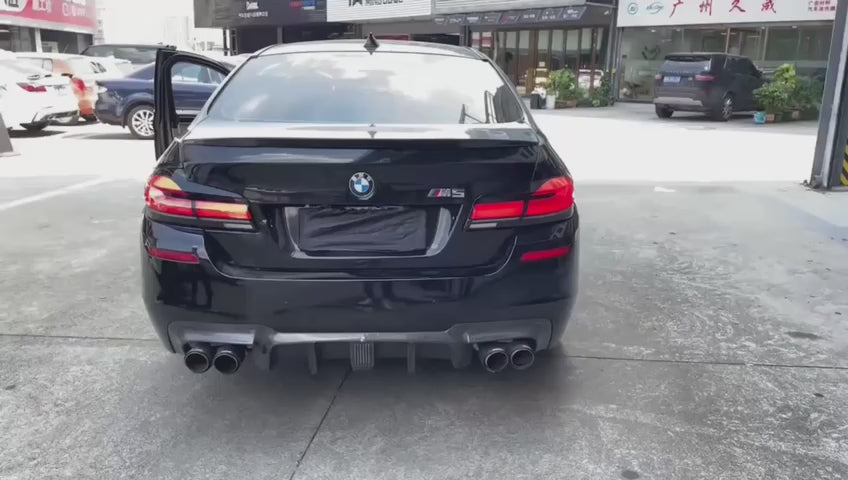 BMW 5-Series F10 F18 Clear (G30 Style) Tail Lights 2011-2017