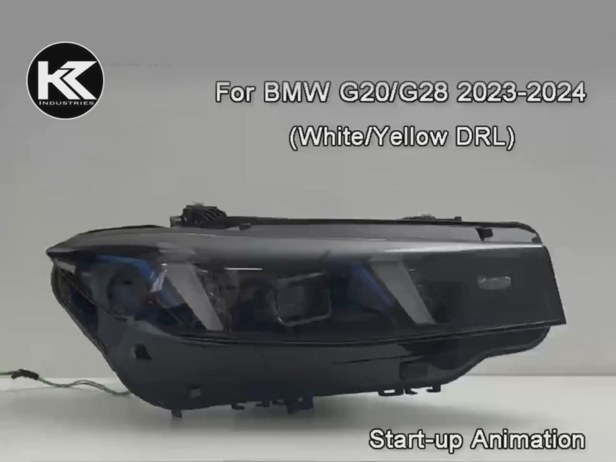 BMW 3 Series G20 G28 Snake Eyes Style CSL LED Headlights (2019+)