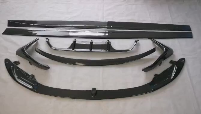 BMW 3 Series F80 M3 F82 F83 M4 M Performance Style Carbon Fiber Front Lip (2015 - 2019)