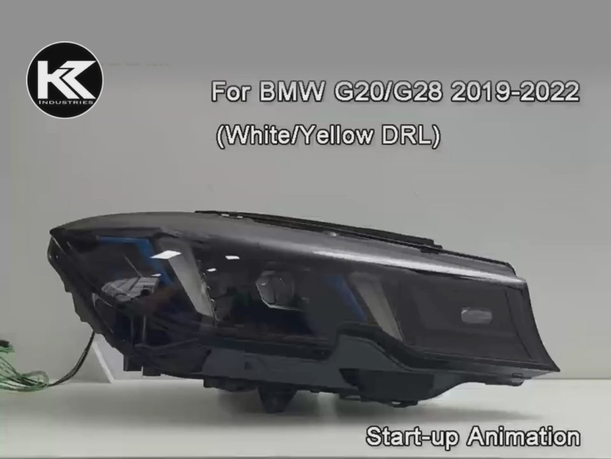 BMW 3 Series G20 Snake Eyes LED Headlights (2019+)