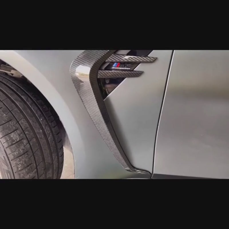 BMW 3/4 Series G80/G81/G82/G83 Carbon Fiber CFA Fender Vents (2019+)