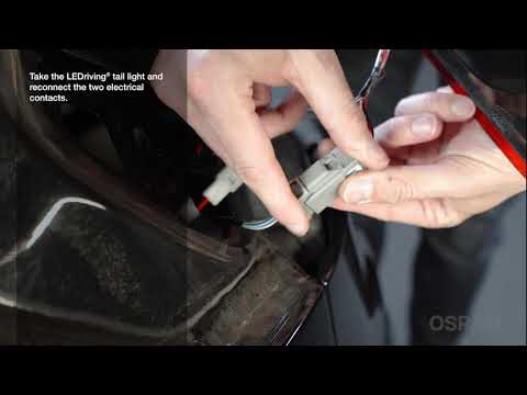 OSRAM LEDriving® Ford Fiesta MK7 Full LED taillights Black Edition