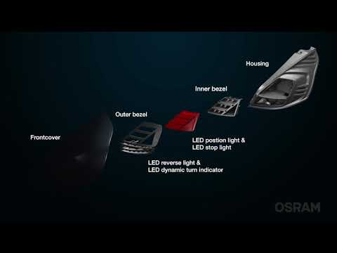 OSRAM LEDriving® Ford Fiesta MK7 Full LED taillights Black Edition