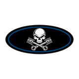 Printed Series Ford Bronco Rear Oval Emblem Overlays (Full Print) - 2021+ Bronco / Bronco Sport