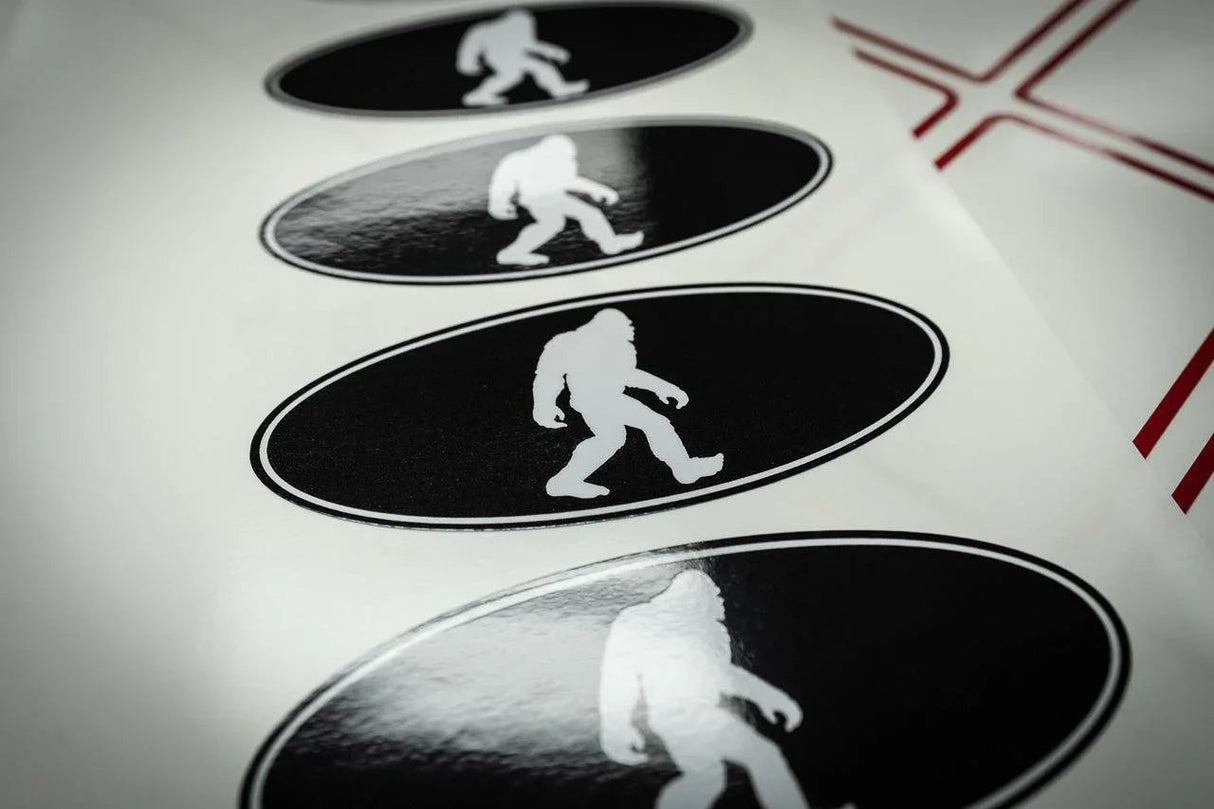 Printed Series Ford Bronco Rear Oval Emblem Overlays (Full Print) - 2021+ Bronco / Bronco Sport